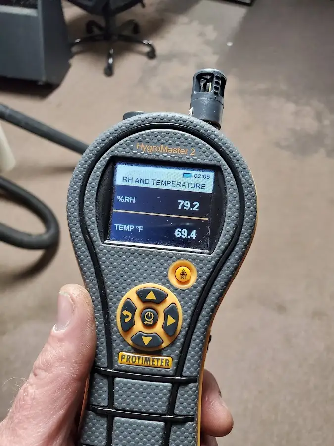 Moisture meter humidity assessment for Fire & Smoke Damage Restoration in Pittsford